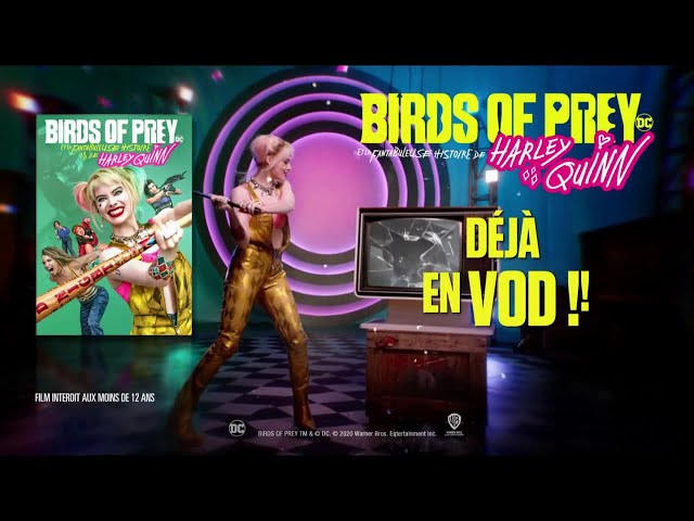 Musique de Pub Birds of Prey le film en VOD mars 2020 - Heads Will Roll - Yeah Yeah Yeahs - birds of prey le film en vod