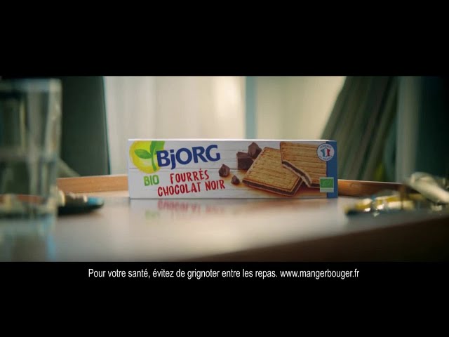 Pub Bjorg Bio fourrés au chocolat noir juin 2020 - bjorg bio fourres au chocolat noir