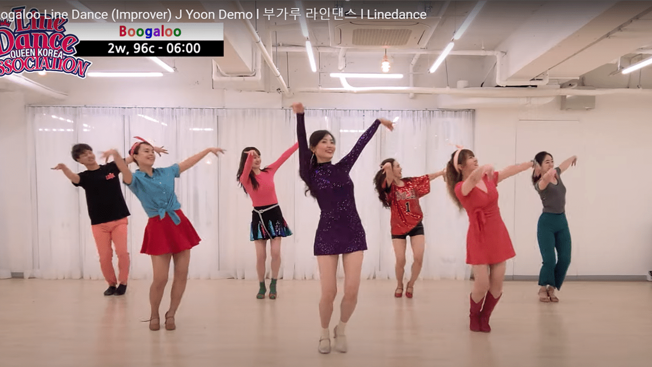 Démonstration de Boogaloo  en ligne version latine.