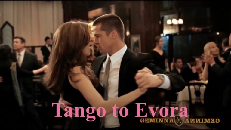 "Tango to Evora" sur des images de Brad Pitt et Angelina Jolie (film Mr&Mrs. Smith) - brad pitt