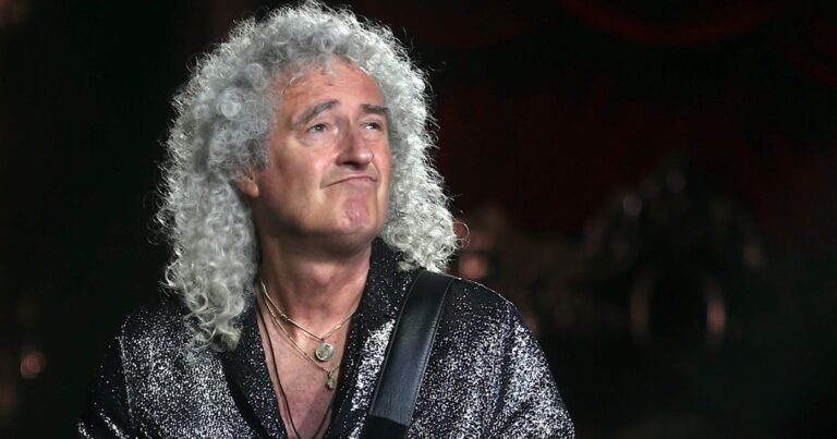 Hospitalisé, le guitariste de Queen Brian May donne des nouvelles rassurantes... - brian may 1