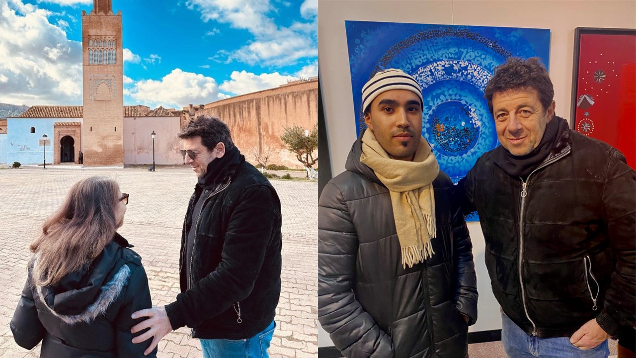 Patrick Bruel revient en Algérie 60 ans après avec sa maman. Des photos émouvantes…