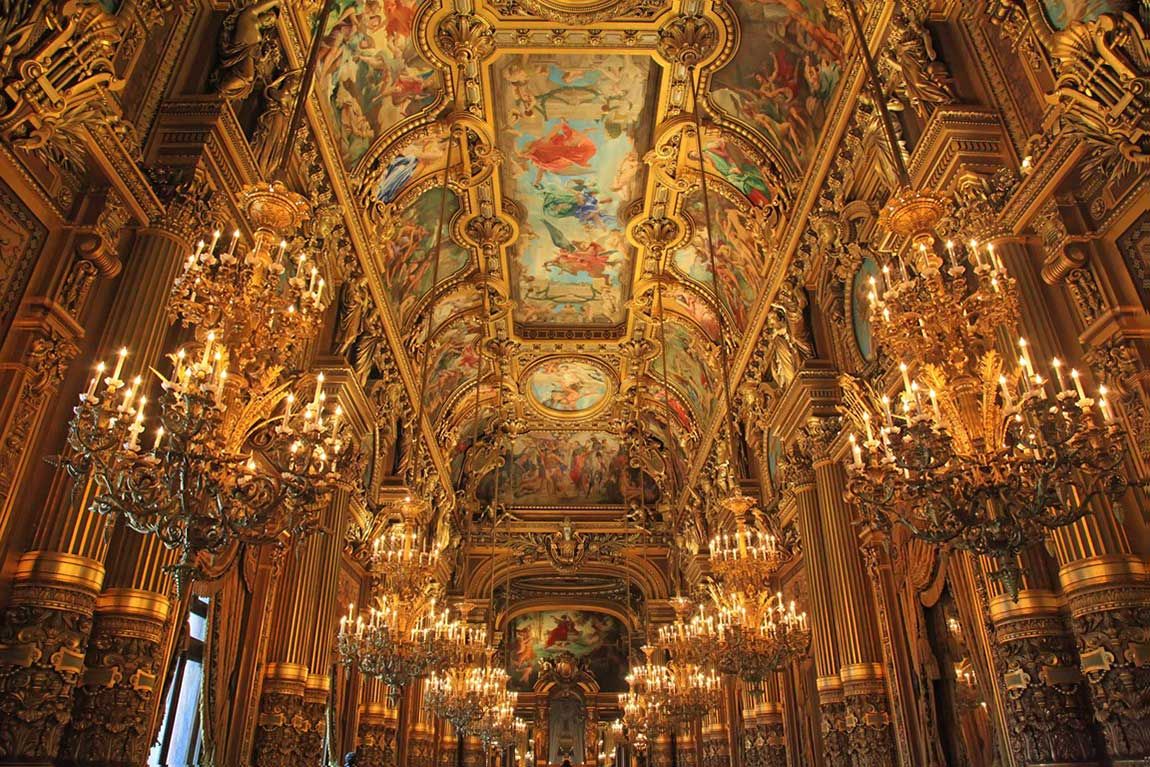 L&rsquo;opéra Garnier, une merveille parisienne…