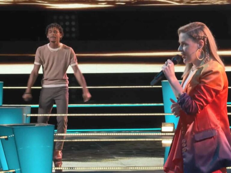 The Voice NBC : Une Battle incroyable entre Cam Anthony et Emma caroline - cam et emma