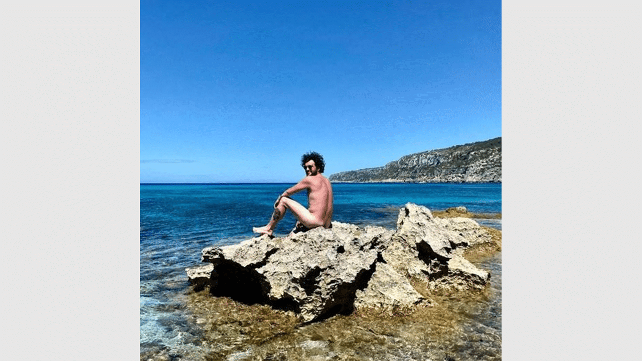 Claudio Capeo ne craint pas les rochers pointus !