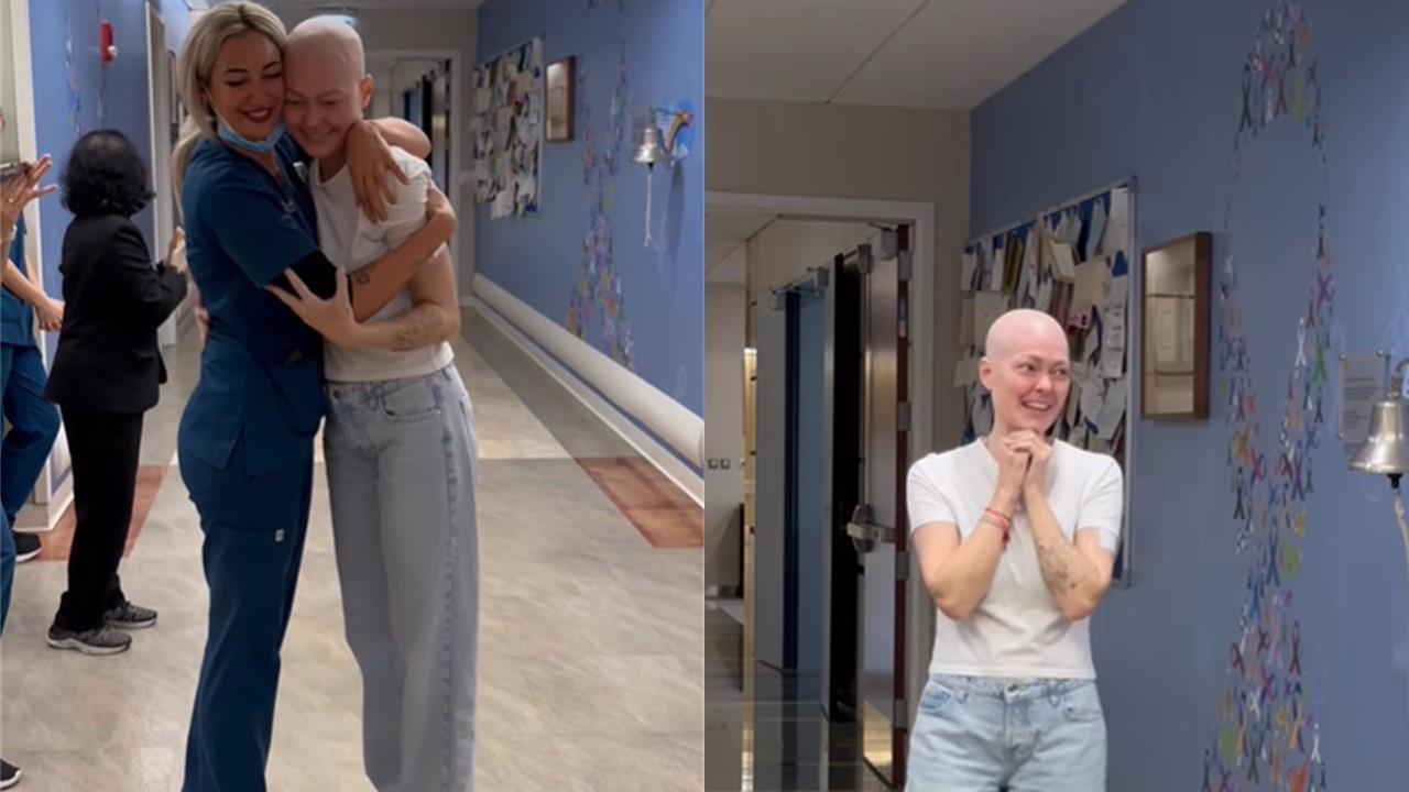 Caroline Receveur publie une vidéo touchante crâne rasé mais en phase de guérison…