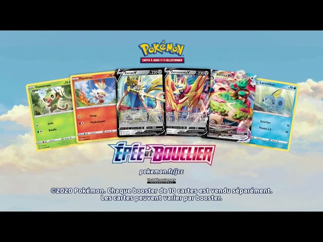 Pub Cartes Pokémon épée et bouclier février 2020 - cartes pokemon epee et bouclier