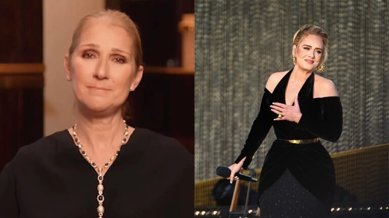 A Las Vegas, Adele prononce des mots touchants pour Céline Dion - celine 2