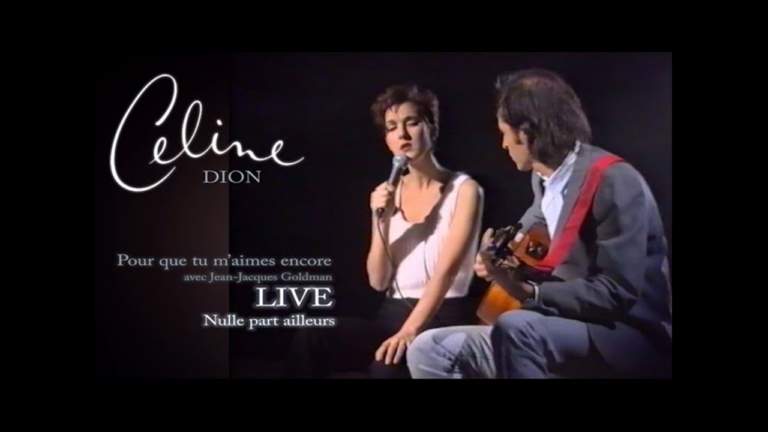 Live 1995 : "Pour que tu m'aimes encore" Celine Dion accompagnée par JJ Goldman - celine dionmodele 1