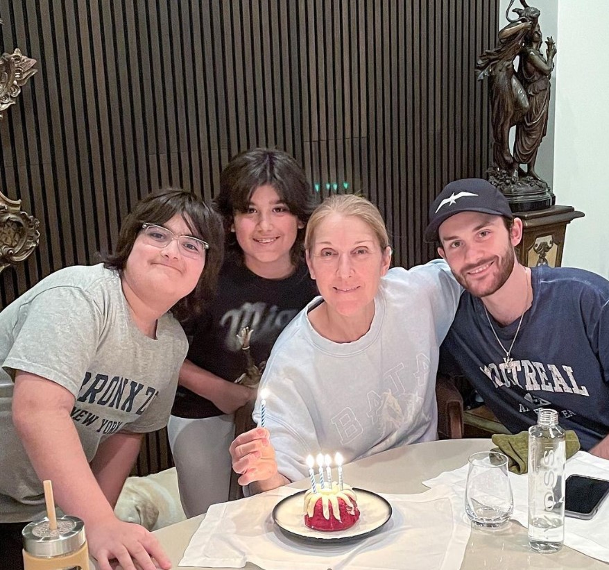 Céline Dion partage une belle photo de famille pour la fête des mères (le 8 mai au Canada et aux Etats-Unis) - celine diuon