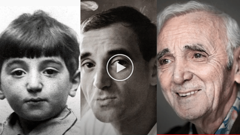 Charles Aznavour: Sa vie en 58 secondes et 18 portraits... - charles aznavour