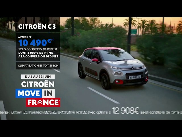 Musique de Pub Citroën C3 - Move in France juin 2020 - Siblings - Gush - citroen c3 move in france