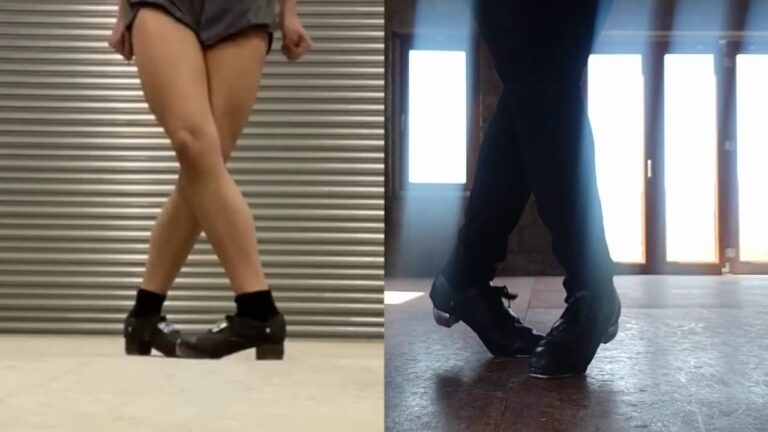 Irish Dance : Gros plans sur les claquettes - claquettes