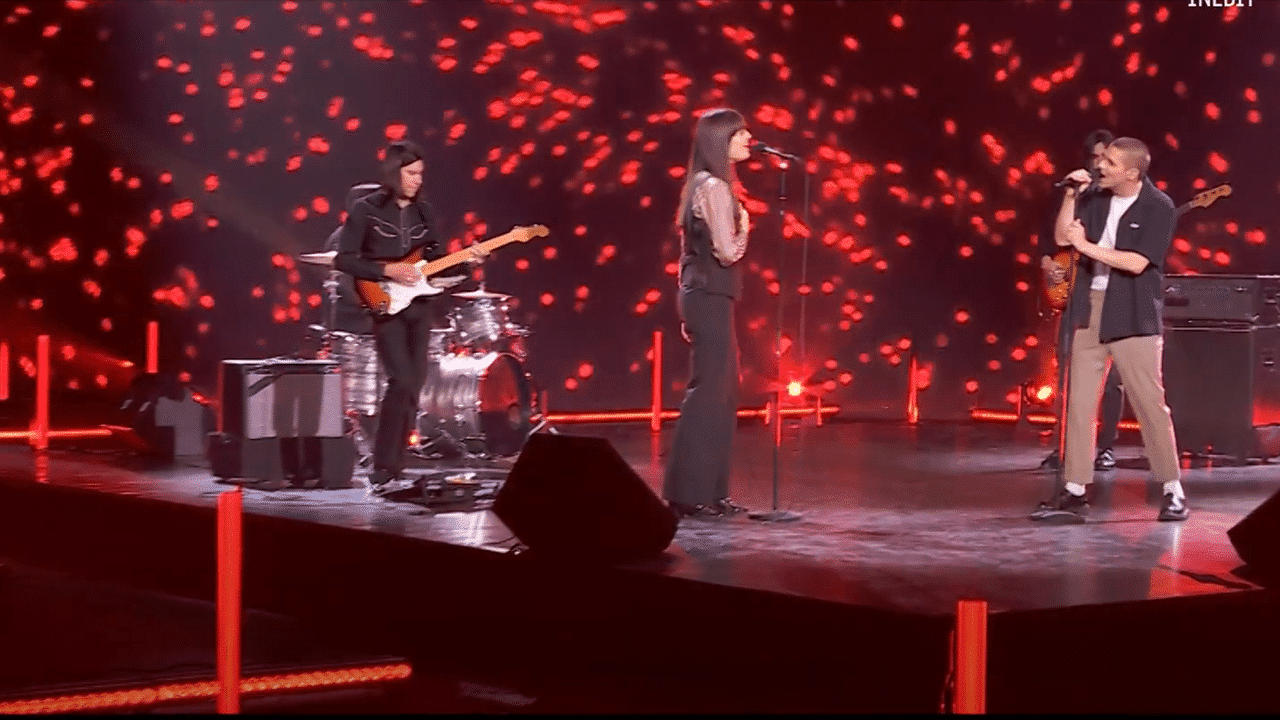 « La grenade » Clara Luciani et Hervé en duo Live Pop Rock Arena