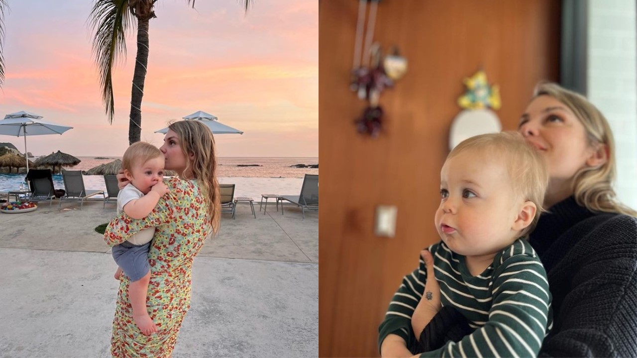 Cœur  de Pirate : Des photos craquantes avec son fils Arlo qui vient d&rsquo;avoir un an.