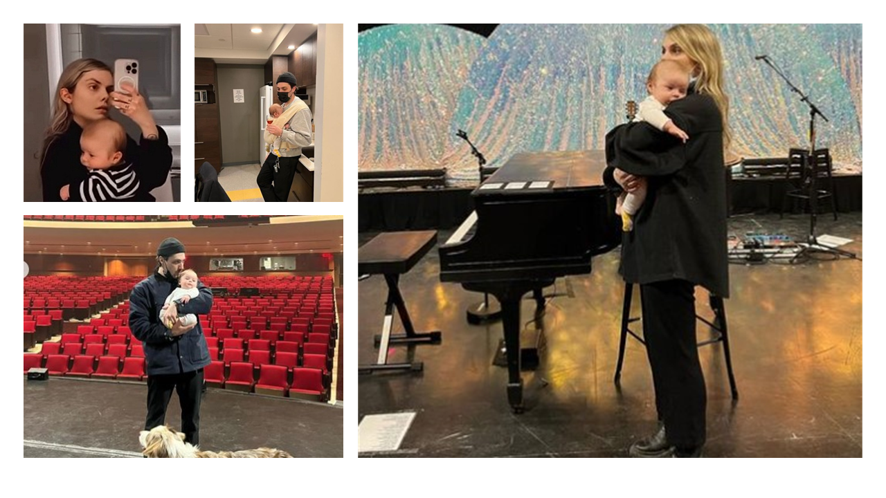 Cœur de Pirate a décidé d’emmener son bébé avec elle en tournée. Découvrez les photos touchantes