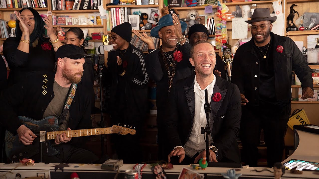 « Viva la Vida » Coldplay au Tiny Desk Concert.