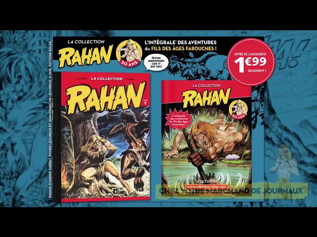 Pub Collection Rahan N°1 Tome 1 janvier 2020 - collection rahan n1 tome 1