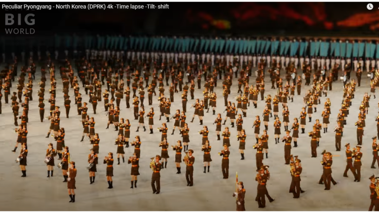 La vie trépidante de Pyongyang, capitale de la Corée du Nord, orchestrée par Verdi - coree
