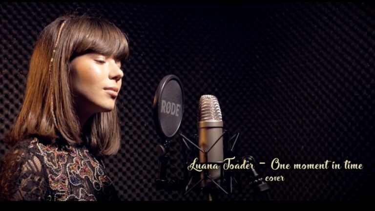 Cover : "One moment in Time" de Whitney Houston par Luana Toader - cover 1
