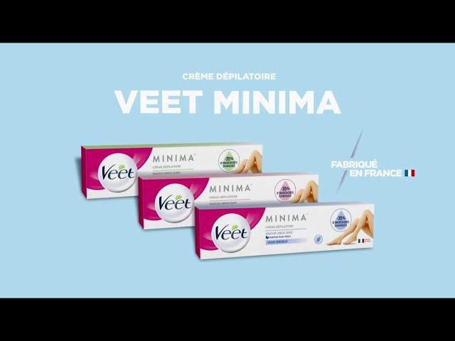 Pub Crème dépilatoire Veet Minima mai 2020 - creme depilatoire veet minima
