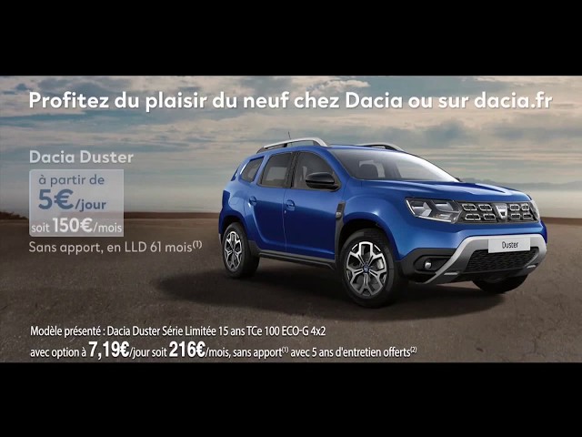 Musique de Pub Dacia Duster mai 2020 - Special Moment - Pierre Terrasse & La Griffe - dacia duster