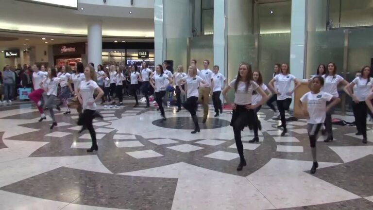 Flashmob danseurs irlandais