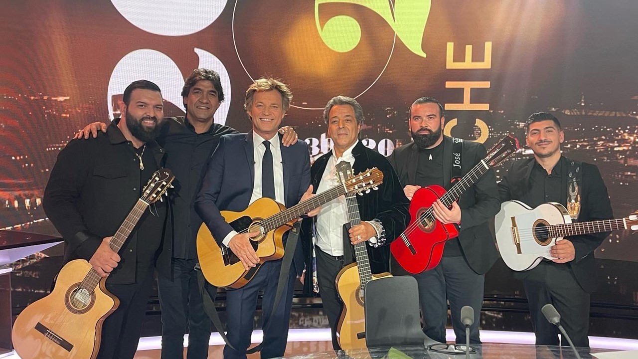 Chico & The Gypsies étaient invités chez Laurent Delahousse dimanche 8 janvier