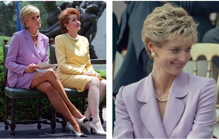 The Crown : Elizabeth Debicki Vs Lady Diana. Les photos comparatives... - diana 1 2