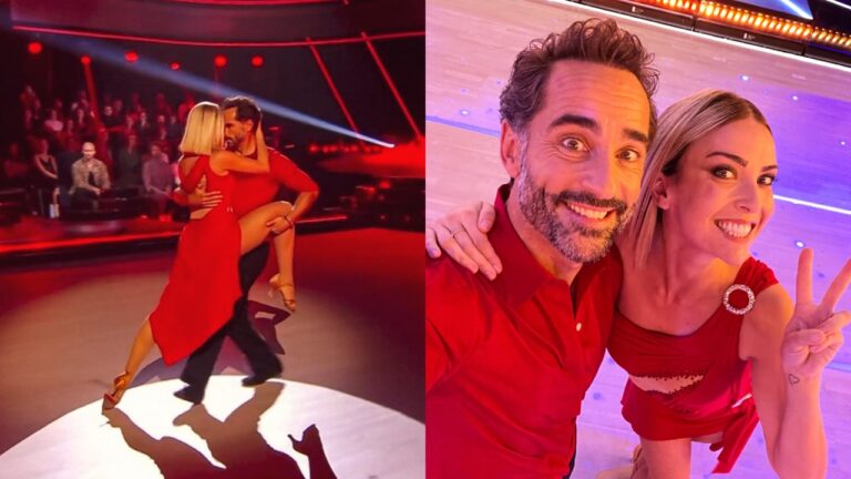 Danse Avec Les Stars : Florent Peyre et Inès Vandamme heureux de continuer l'aventure. - diapositive1