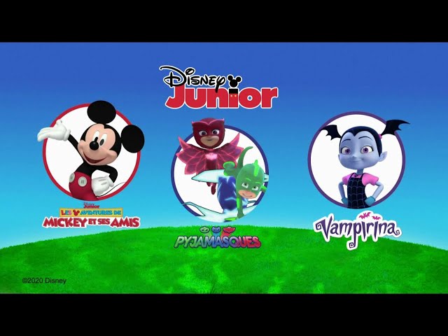 Pub Disney Junior avec canal+ mai 2020 - disney junior avec canal