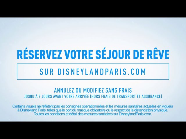 Pub Disneyland Paris septembre 2020 - disneyland paris 2