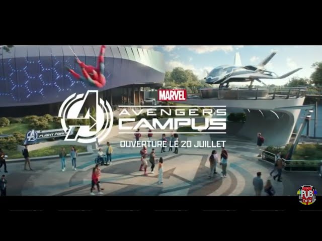 Pub Disneyland Paris Marvel Avengers Campus juin 2022 - disneyland paris marvel avengers campus