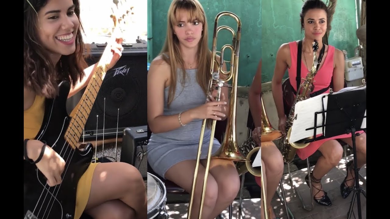 Divina Banda, un groupe cubain 100% féminin.