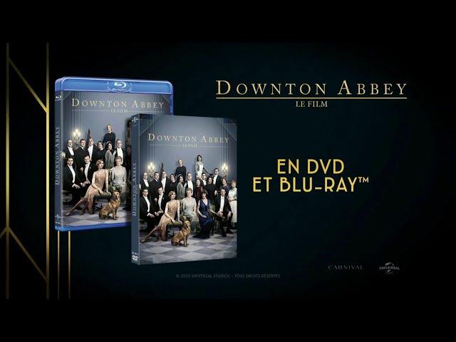 Pub Downton Abbey le Film Blu-ray et Dvd février 2020 - downton abbey le film blu ray et dvd