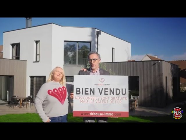 Pub Dr House immo - Valérie Damidot novembre 2021 - dr house immo valerie damidot