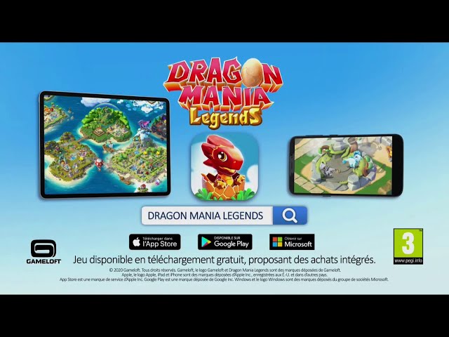 Pub Dragon Mania Legends juillet 2020 - dragon mania legends