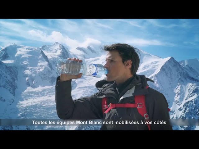 Pub Eau Minérale Mont Blanc mai 2020 - eau minerale mont blanc 1