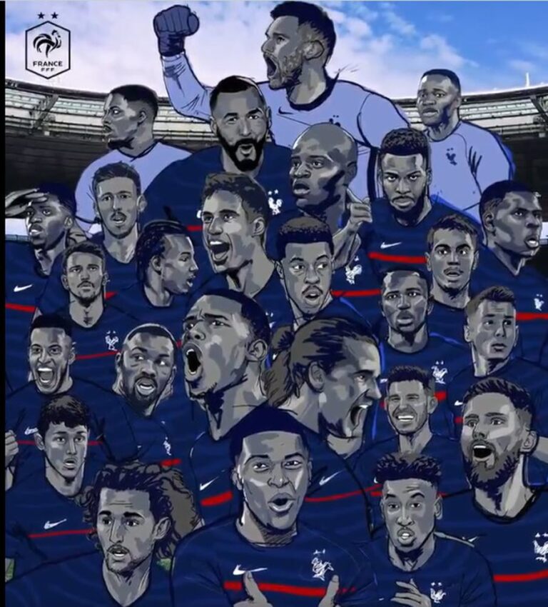 L'hymne de l'équipe de France pour l'Euro "Ecris mon nom en bleu" un rap de Youssoupha - ecris mon nom en bleu 2