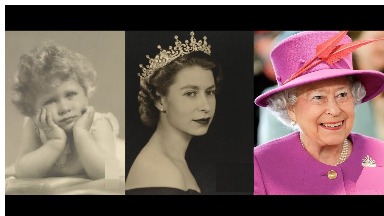 Diaporama d&rsquo;Elisabeth II de 0 à 95 ans