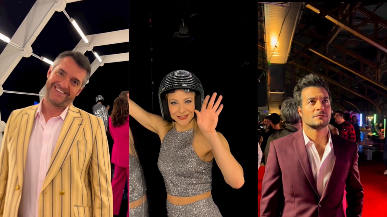 Il y a une heure, dans les coulisses des Enfoirés, filmé par Patrick Bruel…