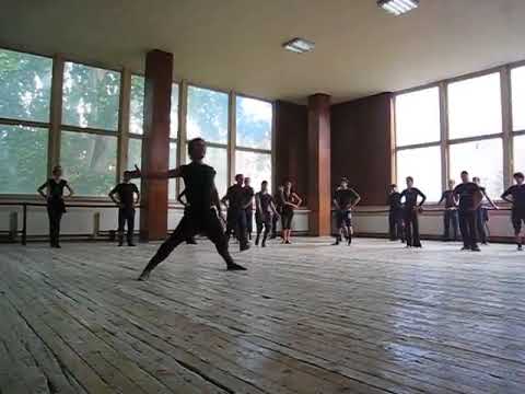 Le Ballet National Géorgien à l'entraînement ! - entrainement