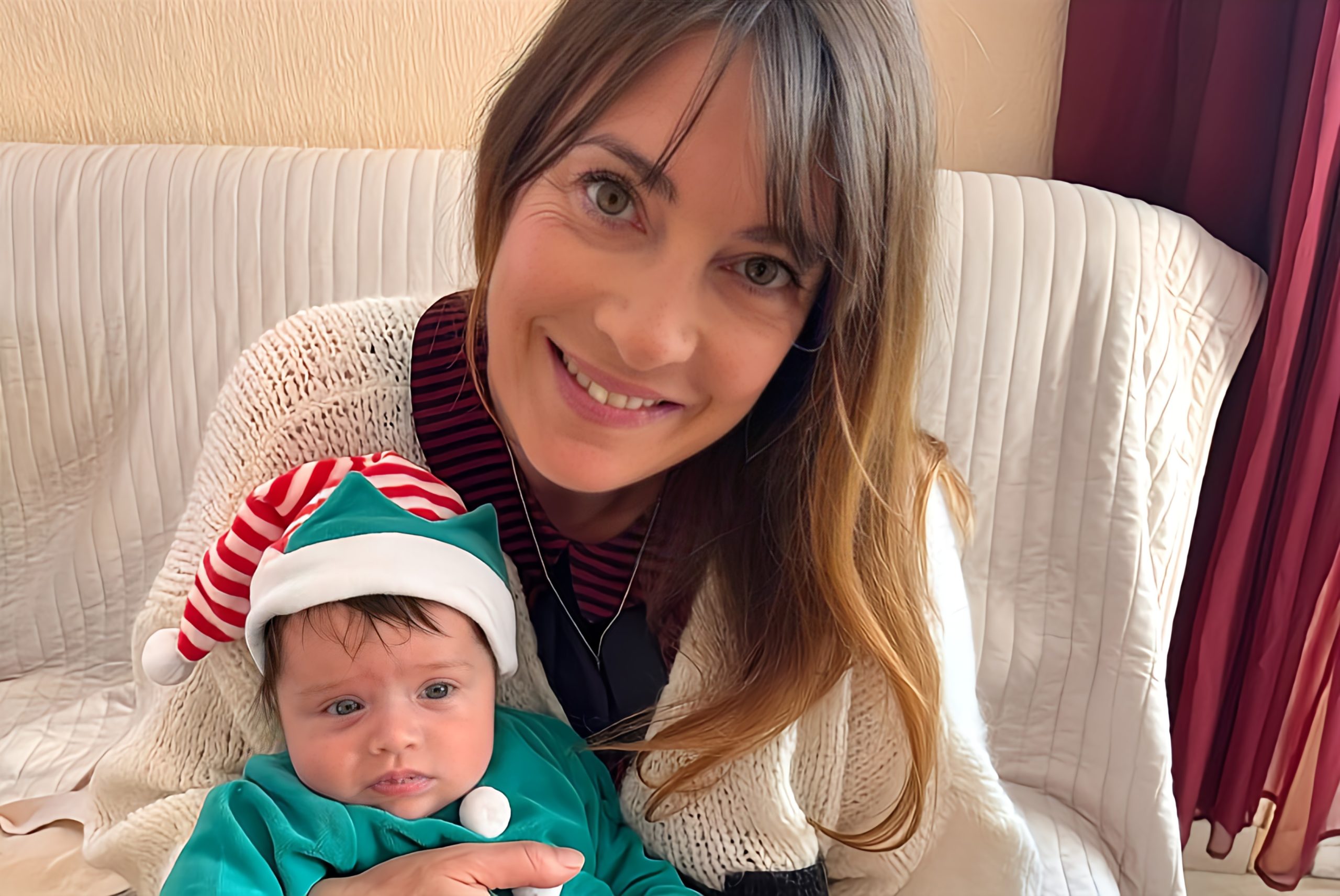 Eve Angeli ! « Mon premier Noël avec ma jolie perle d’amour Lilirose ! « 