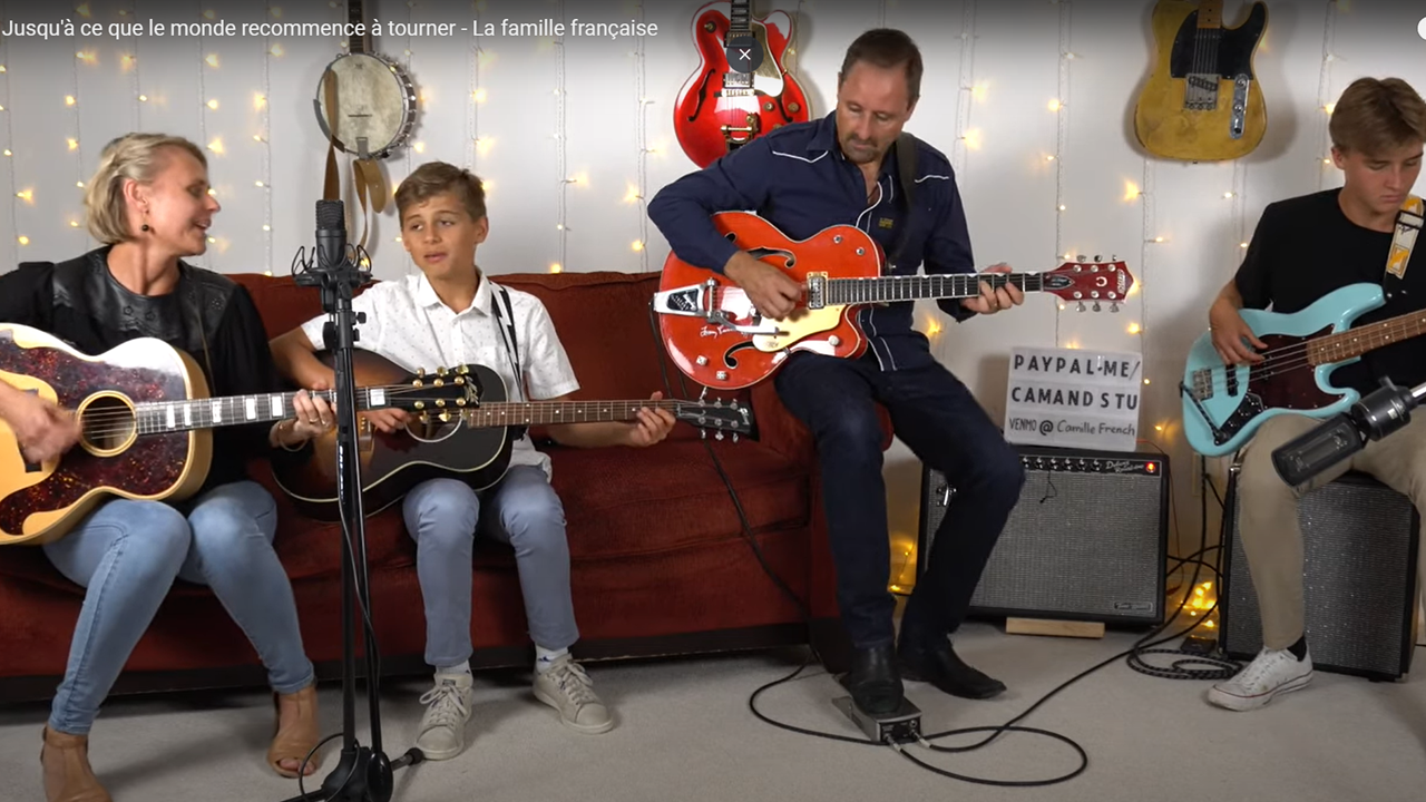 Cover : « Til The World Starts Spinning Again » par The French Family