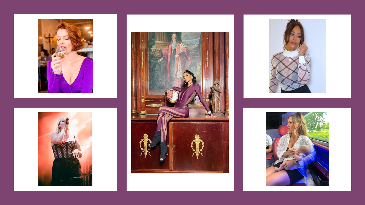 Diaporama des derniers posts de vos chanteuse préférées Amel Bent, Vitaa, Louane, Shy&rsquo;m, Aya Nakamura,…