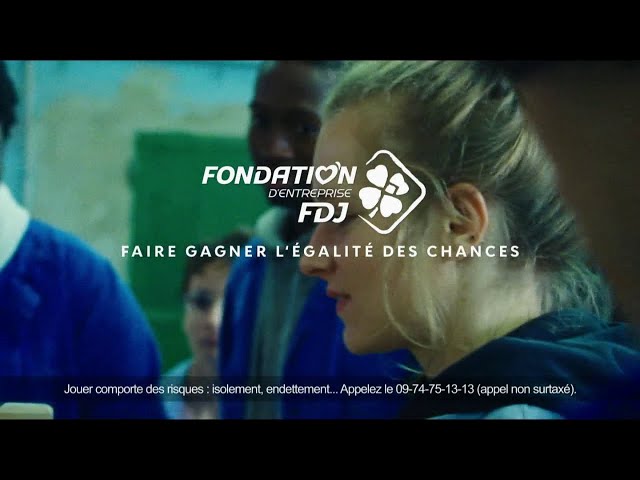 Pub Fdj - fondation d'entreprise janvier 2021 - fdj fondation dentreprise