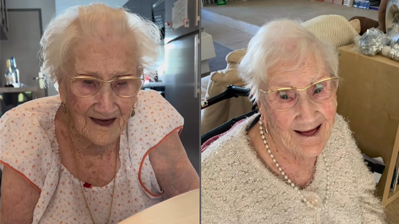 Fernande a 98 ans. Très attachante, elle est suivie par 53000 fans. Elle adore  écouter Slimane et Vitaa.