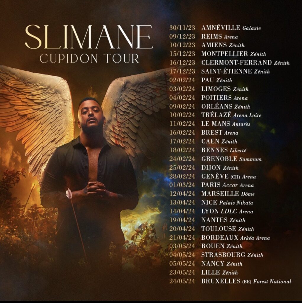 Slimane annonce les dates de sa tournée "Cupidon Tour" ! Slimane annonce les dates de sa tournée "Cupidon Tour" ! - fi9lrlcwqaensnl