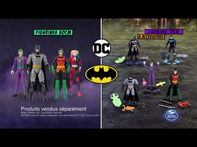 Pub Figurines Batman Spin Master mars 2020 - figurines batman spin master