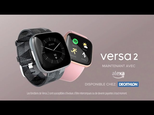 Pub Fitbit versa 2 pour femme - fitbit versa 2 pour femme
